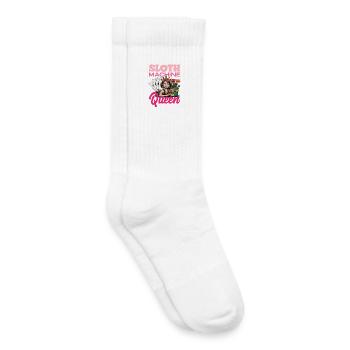 Poker de jeu au casino Machines à sous Queen - Chaussettes de tennis bio enfant - blanc - Droite