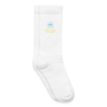 Ibiza 2026 Bunt - Kinder Tennissocken - Weiß - Rechts