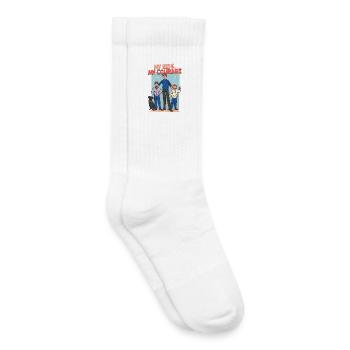 Single Dad Single Dad - Kids Tennis Socks - white - Right