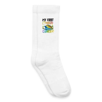 My First Cruise Cancun - Kinder Tennissocken - Weiß - Rechts
