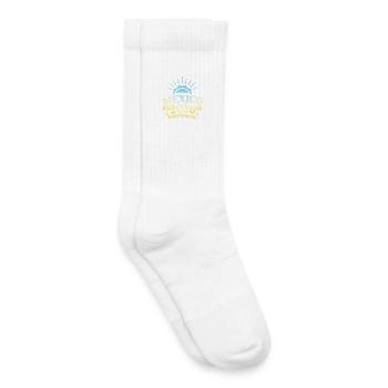 Mexiko 2026 Bunt - Kinder Tennissocken - Weiß - Rechts