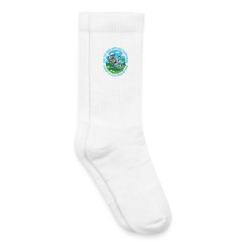 Dad The Man Who Has Everything Except A Full Head  - Kids Tennis Socks - white - Right