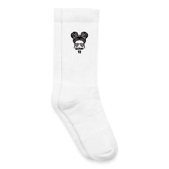Twelfth Birthday for a Birthday Girl - Kids Tennis Socks - white - Right