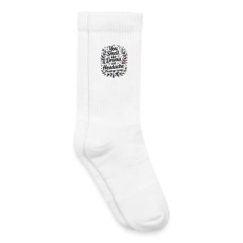 You Smell Like Drama And Headache - Kids Tennis Socks - white - Right