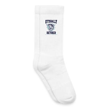 Pêche retirée à Ofishally - Chaussettes de tennis bio enfant - blanc - Droite