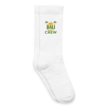 Équipe de la fête de Bali - Chaussettes de tennis bio enfant - blanc - Droite