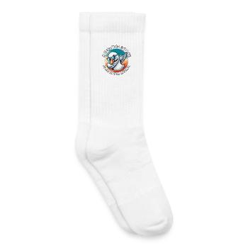Lustige Gans Sprüche - Kinder Tennissocken - Weiß - Rechts