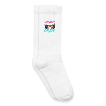 Mexico Party Crew - Kids Tennis Socks - white - Right