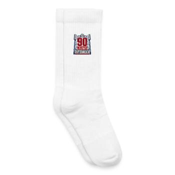 Austria Soccer Fan 90 Minuten Osterreich Supporter - Kinder Tennissocken - Weiß - Rechts