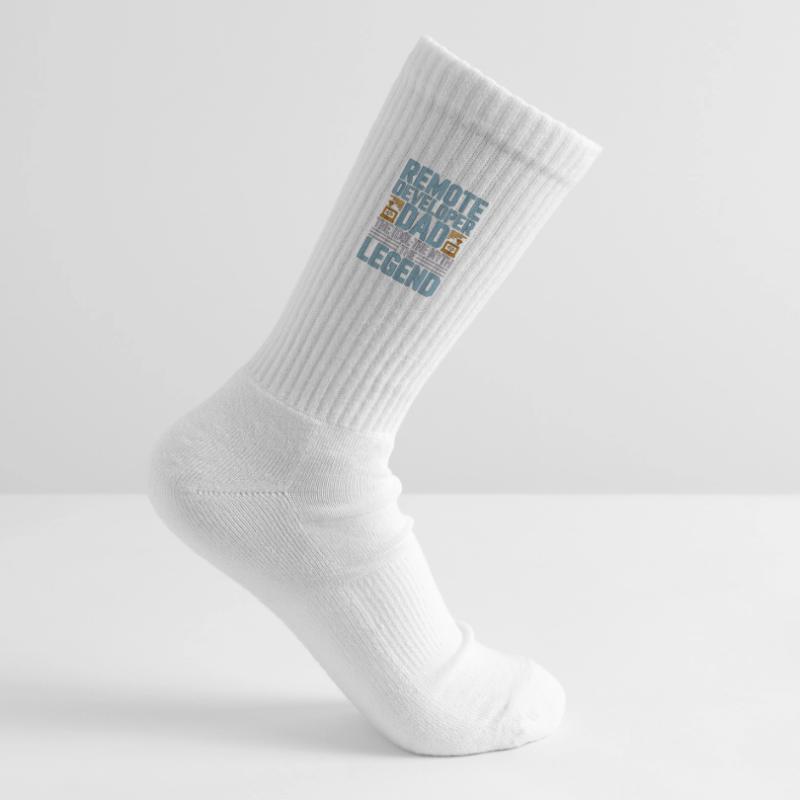 Remote Developer Dad The Idol The Web Developer Kinder Tennissocken