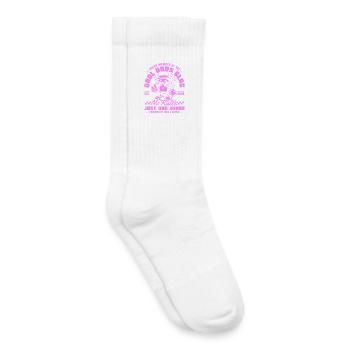 Cool Dads Club Dad 2026 Gift Father Father's Day - Kids Tennis Socks - white - Right