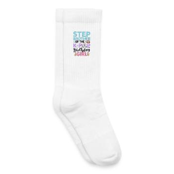 Step Brother of The K-Pop Birthday Girl - Kinder Tennissocken - Weiß - Rechts
