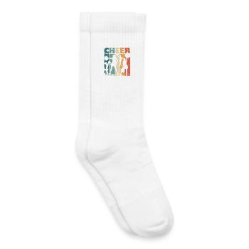 Cheer Cheerleader Sport Mädchen - Kinder Tennissocken - Weiß - Rechts