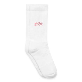 I Flirt For Fun Dating Flirt Anmachspruch Single - Kinder Tennissocken - Weiß - Rechts