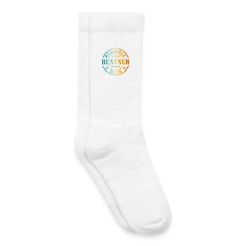 Rente Rentner - Kinder Tennissocken - Weiß - Rechts
