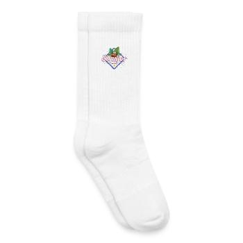 Siquijor Island in the Philippines with Coconut - Kids Tennis Socks - white - Right