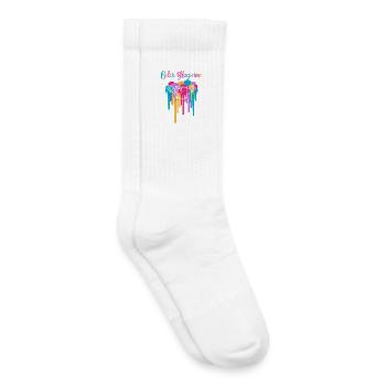 Funny Art Painter Color Magician Drawing Artist - Kinder Tennissocken - Weiß - Rechts