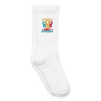 Bingo Game Professional Enthusiast Bingo - Kids Tennis Socks - white - Right