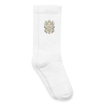 Remorqueurs Remorqueurs - Chaussettes de tennis bio enfant - blanc - Droite