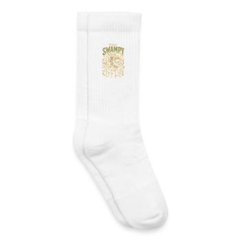 Sumpf Too Swampy For City Life - Kinder Tennissocken - Weiß - Rechts