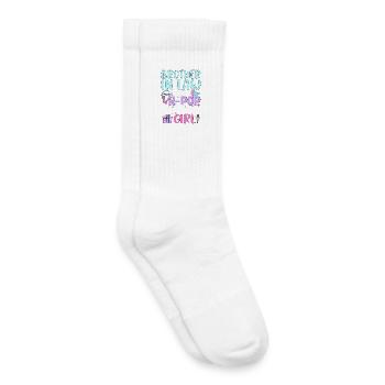 Beau-frère de la fille d’anniversaire de la K-Pop - Chaussettes de tennis bio enfant - blanc - Droite