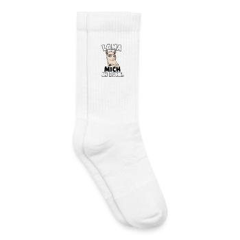 Lama Mich In Ruhe Shirt - Kinder Tennissocken - Weiß - Rechts