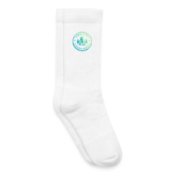 Hiking Is My Favorite Season - Outdoor Hiking - Kinder Tennissocken - Weiß - Rechts