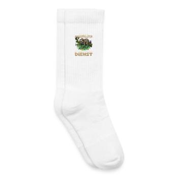Endlich Angestellter im Öffentlichen Dienst - Kinder Tennissocken - Weiß - Rechts