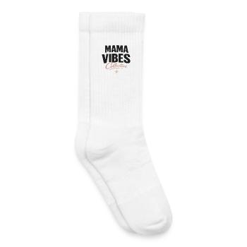 Déclaration de Mama Vibes Collective Modern Mom - Chaussettes de tennis bio enfant - blanc - Droite