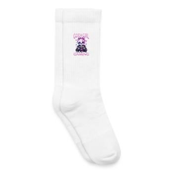 Pastel Goth Soft Goth Gaming Gamer - Chaussettes de tennis bio enfant - blanc - Droite