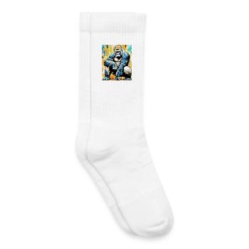 gorilla - Kids Tennis Socks - white - Right