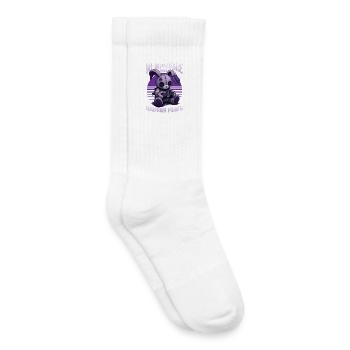 Pastel Goth Soft Goth Gaming Gamer - Chaussettes de tennis bio enfant - blanc - Droite