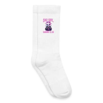 Pastel Goth Soft Goth Gaming Gamer - Chaussettes de tennis bio enfant - blanc - Droite