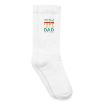 Hiking Dad like a normal Dad just cooler - Hiking  - Kinder Tennissocken - Weiß - Rechts