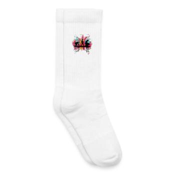 Programmeurs – Développeurs de programmation et informaticiens - Chaussettes de tennis bio enfant - blanc - Droite