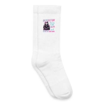 Pastel Goth Soft Goth Gaming Gamer - Chaussettes de tennis bio enfant - blanc - Droite