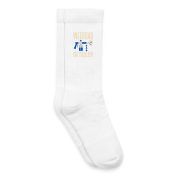 Garage Detailer Car Detailing Car Detailer - Kids Tennis Socks - white - Right