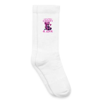 Pastel Goth Soft Goth Gaming Gamer - Chaussettes de tennis bio enfant - blanc - Droite