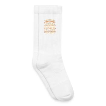 Original 1986 Jahrgang Legende 40. Geburtstag - Kinder Tennissocken - Weiß - Rechts