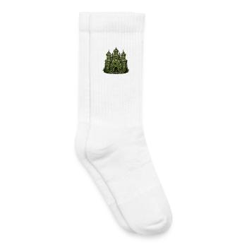 Château de lierre de Liana Splendour - Chaussettes de tennis bio enfant - blanc - Droite