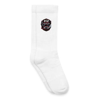 Feuerwehr - Kinder Tennissocken - Weiß - Rechts