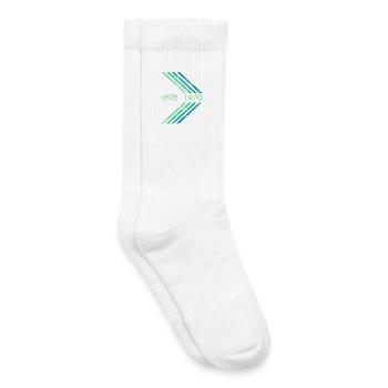 Édition limitée 1970 Sports masculins féminins pour anniversaire - Chaussettes de tennis bio enfant - blanc - Droite