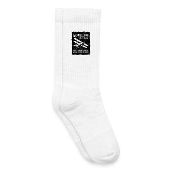  Modellflug Test Pilot Falls Ich Mich Ducke - Kinder Tennissocken - Weiß - Rechts