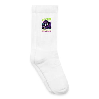 Gamer Gaming Cat Video Game - Kinder Tennissocken - Weiß - Rechts
