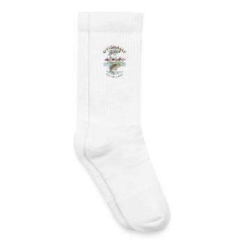 Vintage Fishing Retirement - Kids Tennis Socks - white - Right