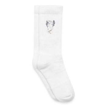 Rettungsteam - Kinder Tennissocken - Weiß - Rechts