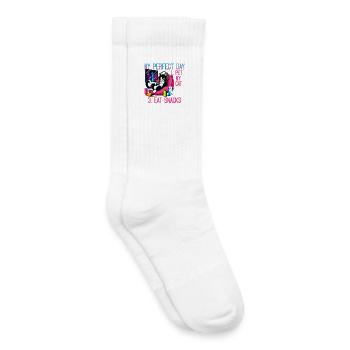 Gamer Gaming Cat Video Game - Kids Tennis Socks - white - Right