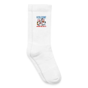 Lustiges Nadelspitzen-bastelhobby - Kinder Tennissocken - Weiß - Rechts