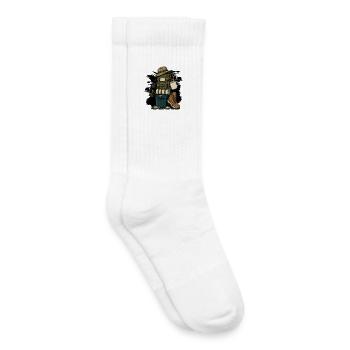 Wandern Motiv - Kinder Tennissocken - Weiß - Rechts