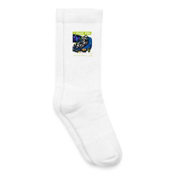 Gamer Gaming Cat Video Game - Kinder Tennissocken - Weiß - Rechts